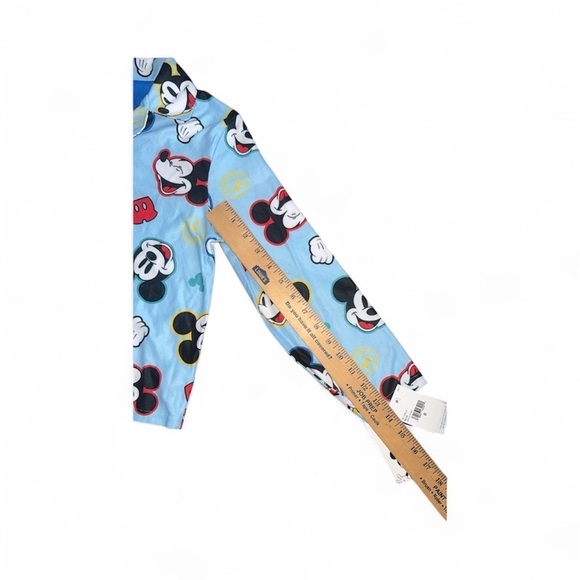 Disney Mickey Mouse Light Blue Pajama Set for Kids - Picture 4 of 6